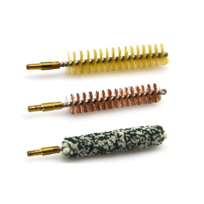 6 Pcs/Set Pocket Size Pistol Cleaning Kit Hand Rod Brush Storage Handle Case Gun Brush For Cal.38/357 9mm